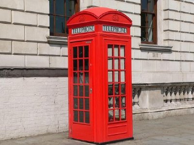 Rote Telefonzelle, London