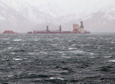 Derrame de petróleo M / V Selendang Ayu Unalaska 2004