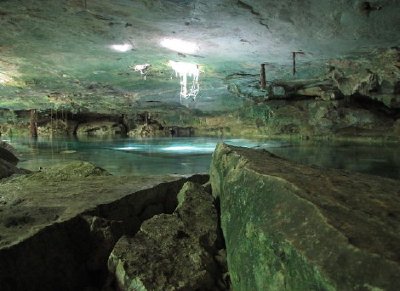 Cénote souterrain, Quintana Roo, Mexique