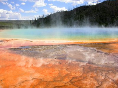 Primavera prismática de Yellowstone, EE. UU.