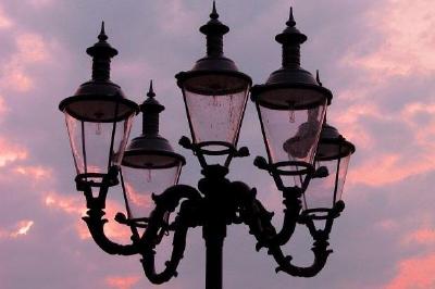 lâmpadas de rua