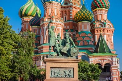 聖ワシリイ大聖堂、モスクワ、ロシア