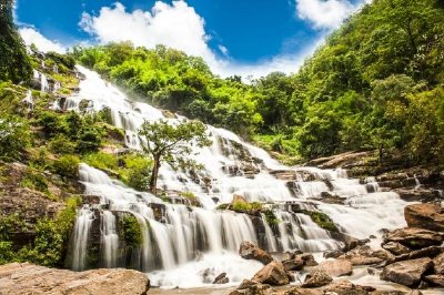 Cachoeira Mae Ya Chiang Mai Tailândia
