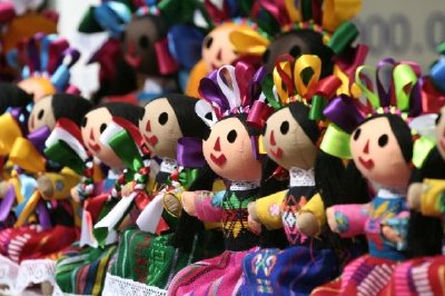 פאזל של בובות מקסיקניות