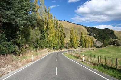 Rural Road, Nouvelle-Zélande