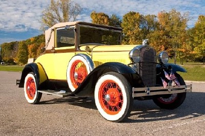 Historic Ford Model A  jigsaw puzzle