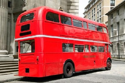 Londoner Doppeldeckerbus