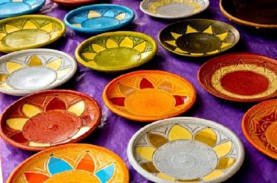 African Art Plates jigsaw puzzle