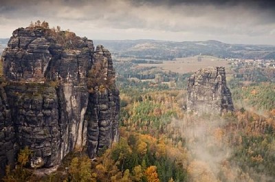 Montagnes de grès, Schrammsteine, Allemagne