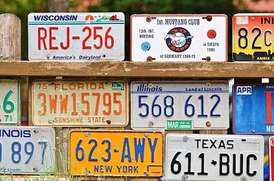 American License Plates jigsaw puzzle