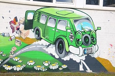 Graffiti de vehículos