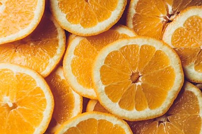 Fatias de laranja