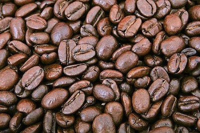 Geröstete Kaffeebohnen