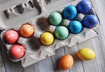 Uova Di Pasqua Colorate