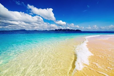 熱帶海灘，泰國安達曼海