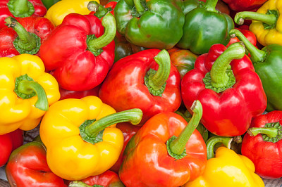 Colorful sweet bell peppers jigsaw puzzle