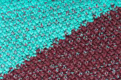 Tessuto di lana lavorato a maglia colorato come sfondo