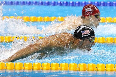 Olympisches Schwimmen in Rio 2016
