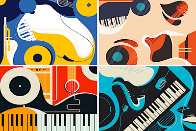 Jazz Banners jigsaw puzzle