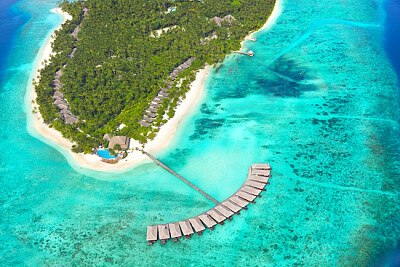 Ilha Tropical - Maldivas