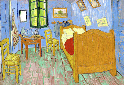 Das Schlafzimmer (1889) von Vincent Van Gogh