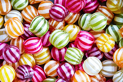 Süßigkeiten-Layout