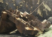 WW II Landing Craft Wreck on Amchitka Island