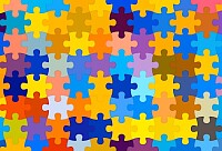 Jigsaw Puzzle Background