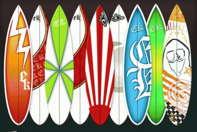 פאזל של Surfboards