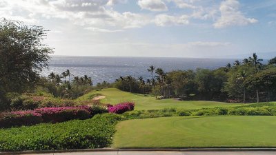 Golfing on Maui