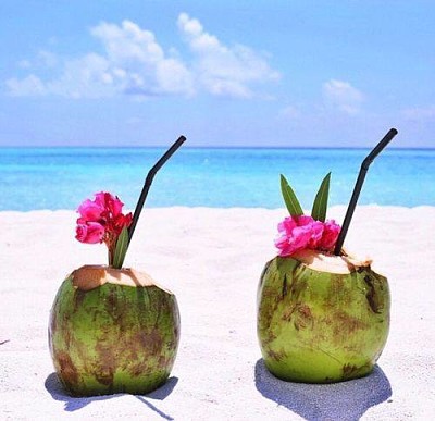 Beach coconuts