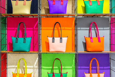 Vibrant Color Bags