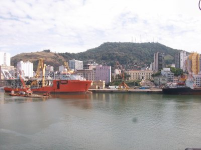 Port of Vitoria ES Brazil