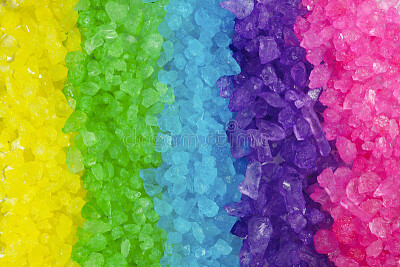 multicolor crystal rocks