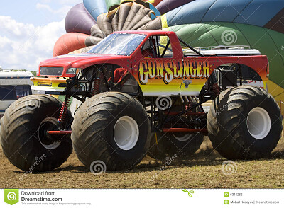 colorful monster truck