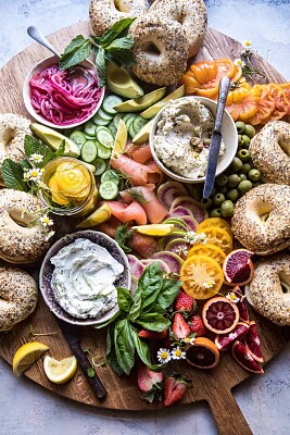 Bagels and Lox jigsaw puzzle