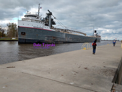 פאזל של m/v Mississagi entering Fairport Harbor, OH Lake Erie