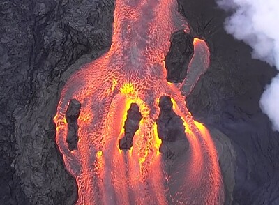 Kilauea lava