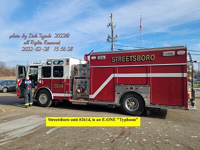 Streetsboro Fire engine #2614 responding to an alarm jigsaw puzzle
