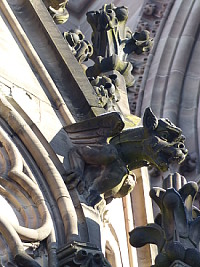Gargouille du temple Saint-Etienne