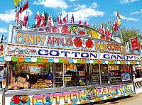 Cotton Candy Concession Stand