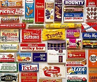 Vintage Candy Labels