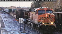 Wichita KS BNSF6020 mixed freight