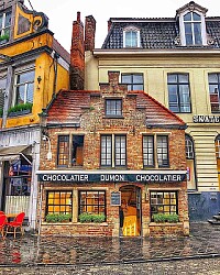Chocolatería en Brujas-Bélgica